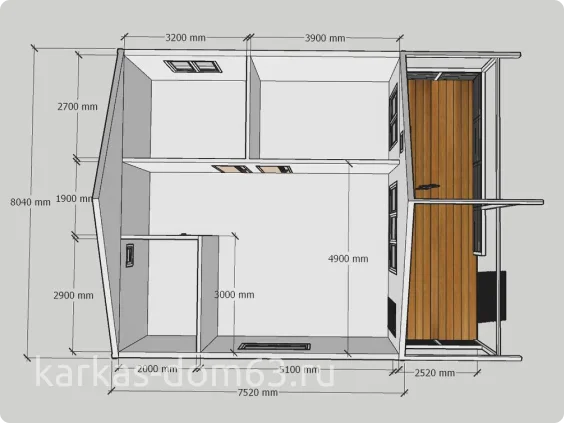 Дом "Анастасия" (фото 3)